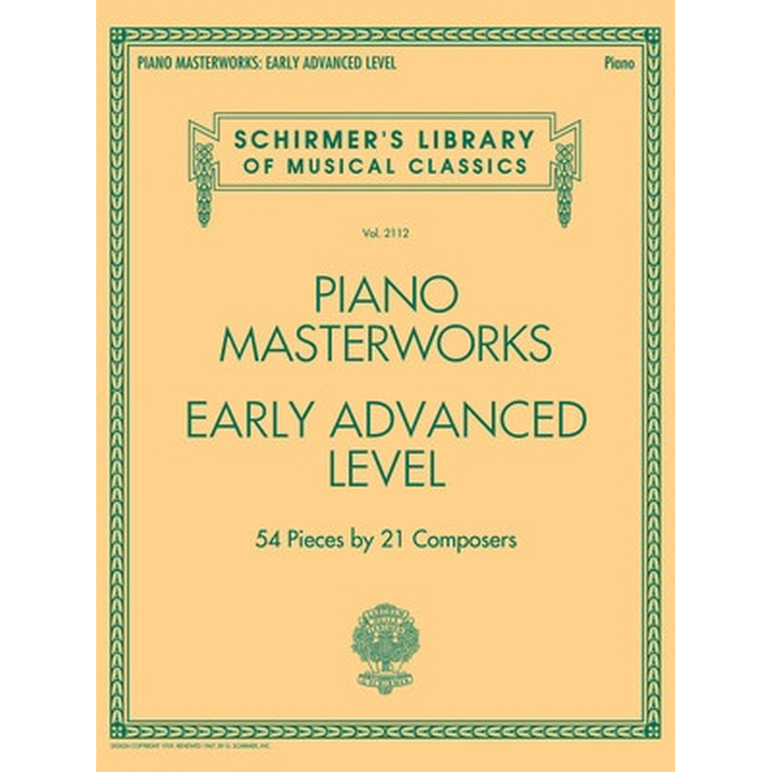 Piano Masterworks - Early Advanced Level