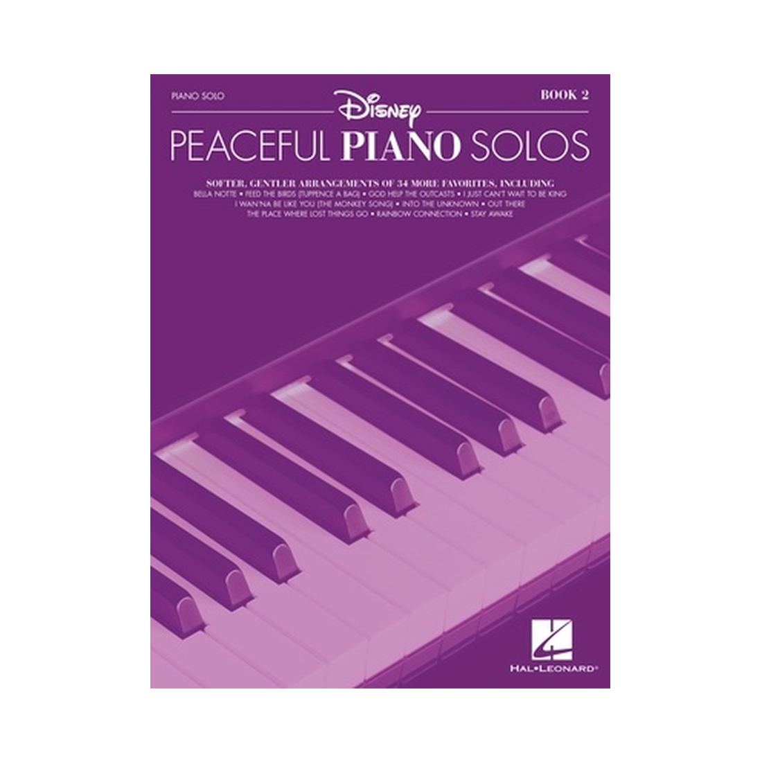 Disney Peaceful Piano Solos Book 2