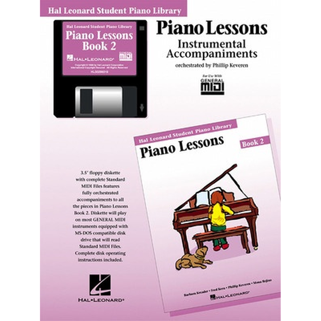 Piano Lessons - Book 2 - General MIDI Disk