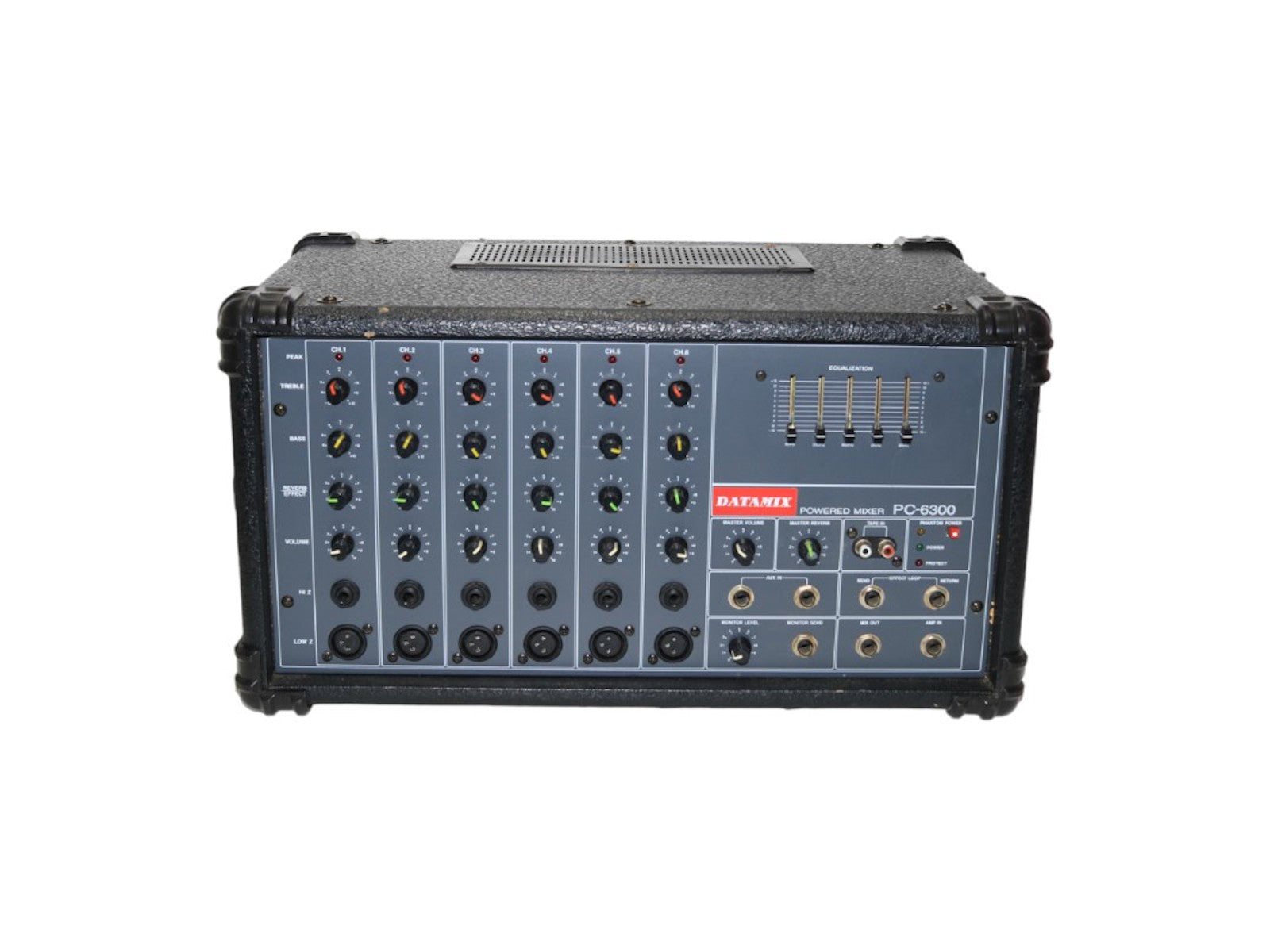 Datamix PC6300 6CH 300w Mono Powered Mixer