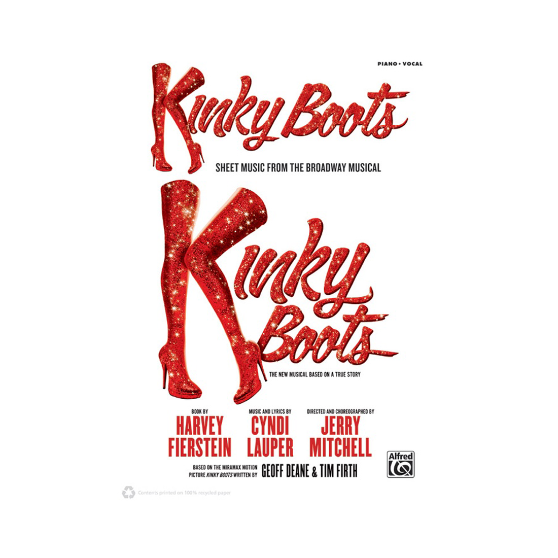 Kinky Boots - Sheet Music from the Broadway Musical