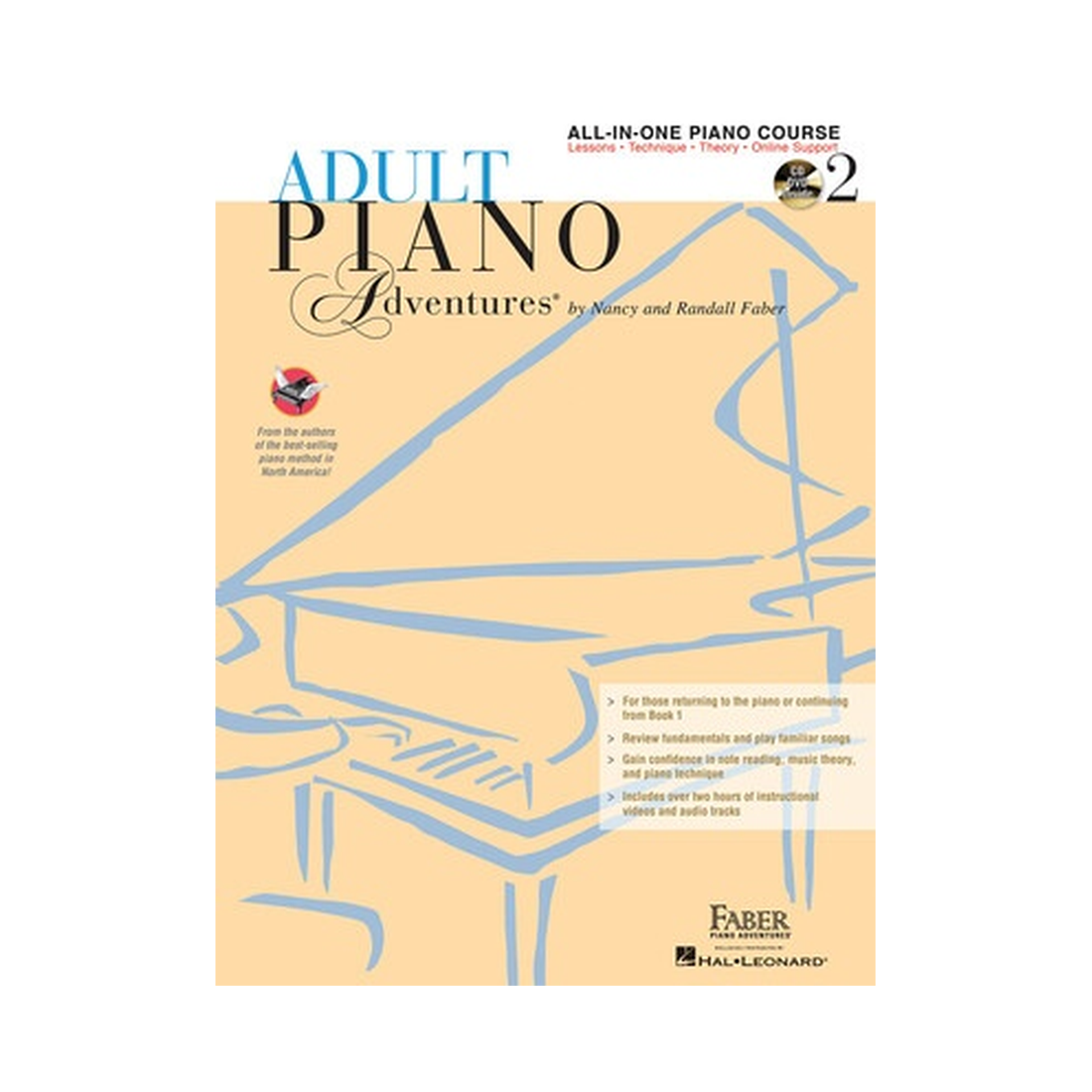 Adult Piano Adventures All-in-One Lesson Book 2