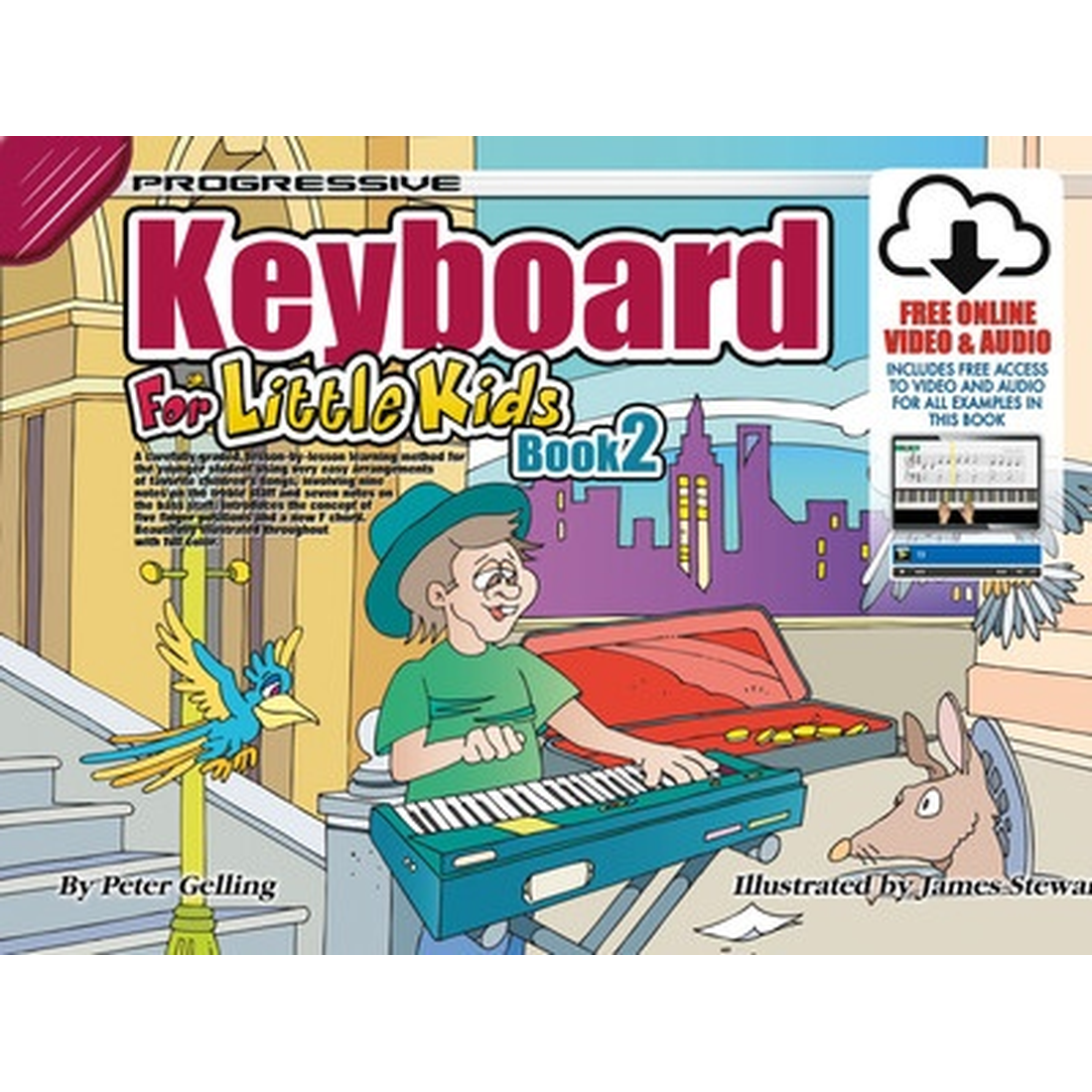 Progressive Keyboard for Little Kids Book 2
