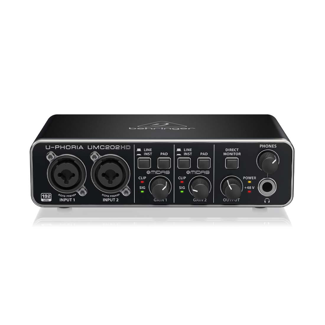 Interfaccia Behringer UMC202HD U-Phoria 