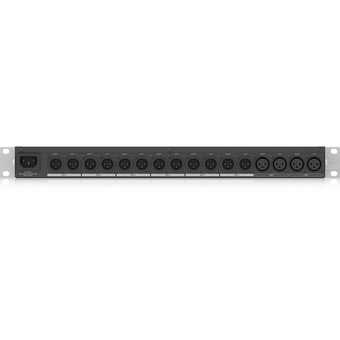 Behringer Ultrazone ZMX2600 Professional Stereo 2-Input 6-Bus Zone Mixer