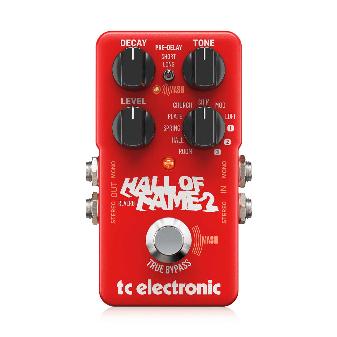 TC Electronic Hall Of Fame 2 Reverb Pedal with Expression Pedal