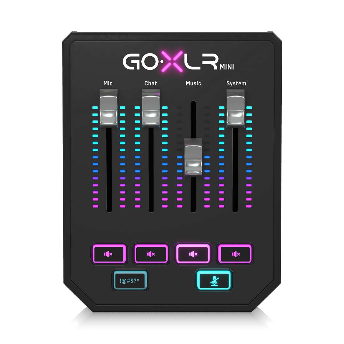 TC Helicon Go XLR Mini Online Broadcast Mixer with USB/Audio Interface and Midas Preamp