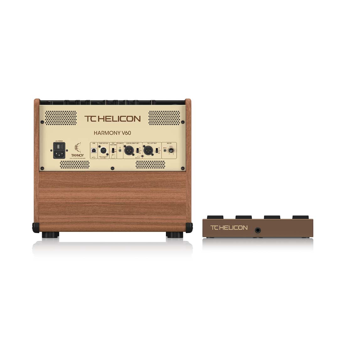 TC Helicon Harmony V60 60W 2-Channel Acoustic Amp