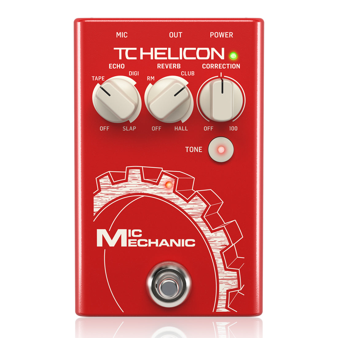 TC Helicon Mic Mechanic 2 Vocal Effects Stompbox