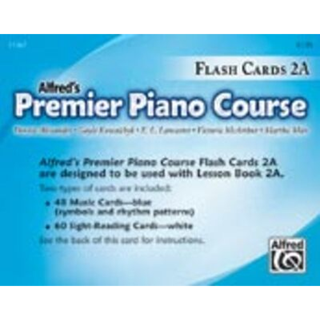 Premier Piano Course Flash Cards 2A