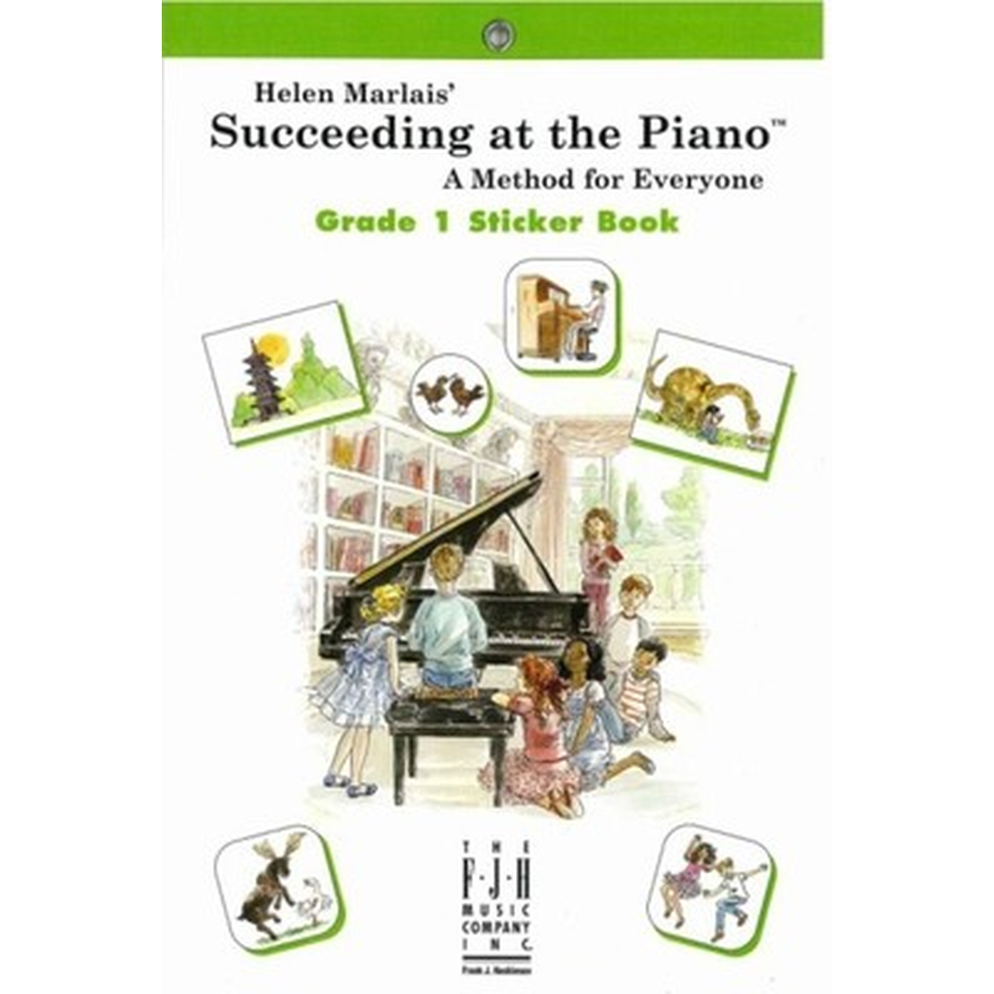 Succeeding at the Piano Sticker Book Grade 1