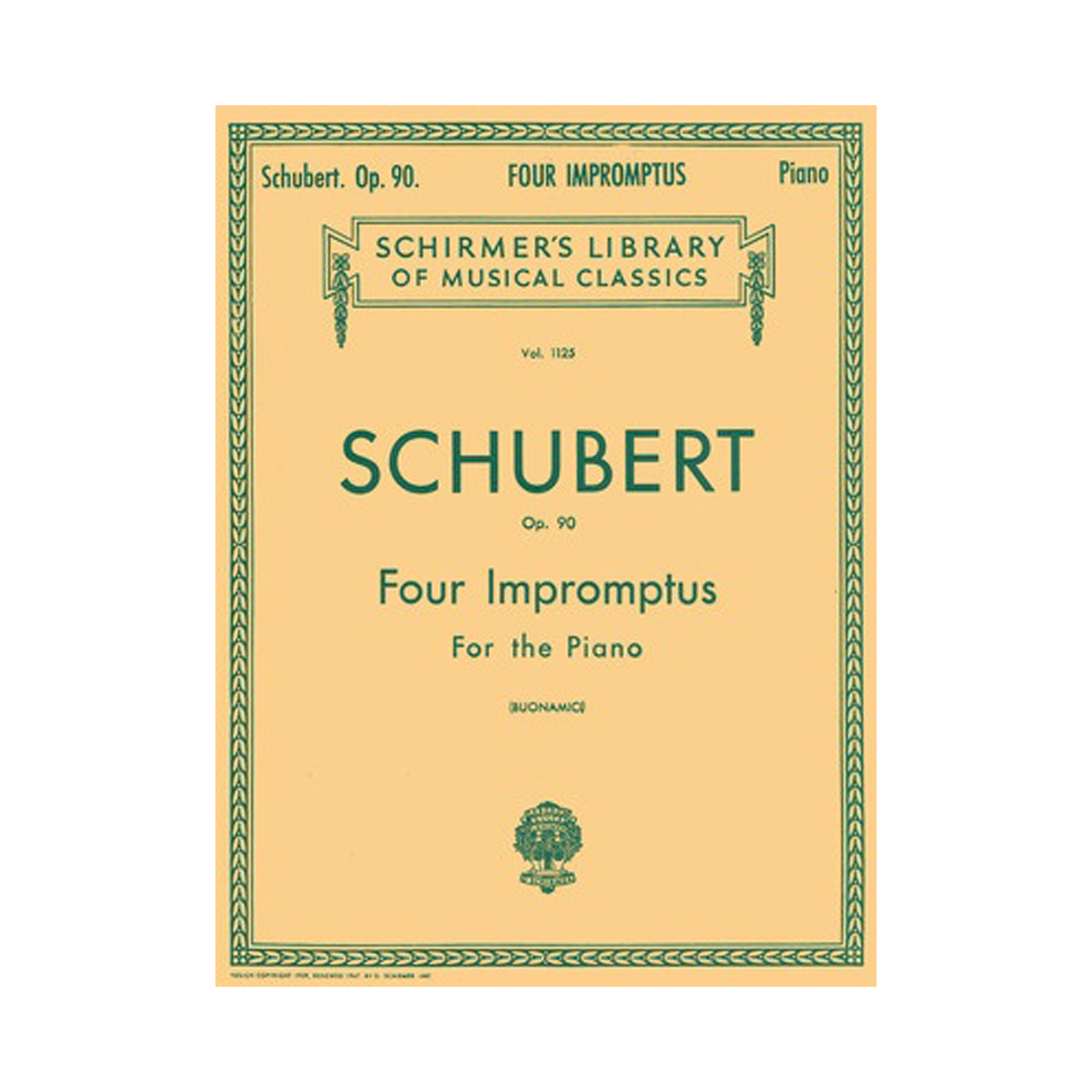 4 Impromptus, Op. 90