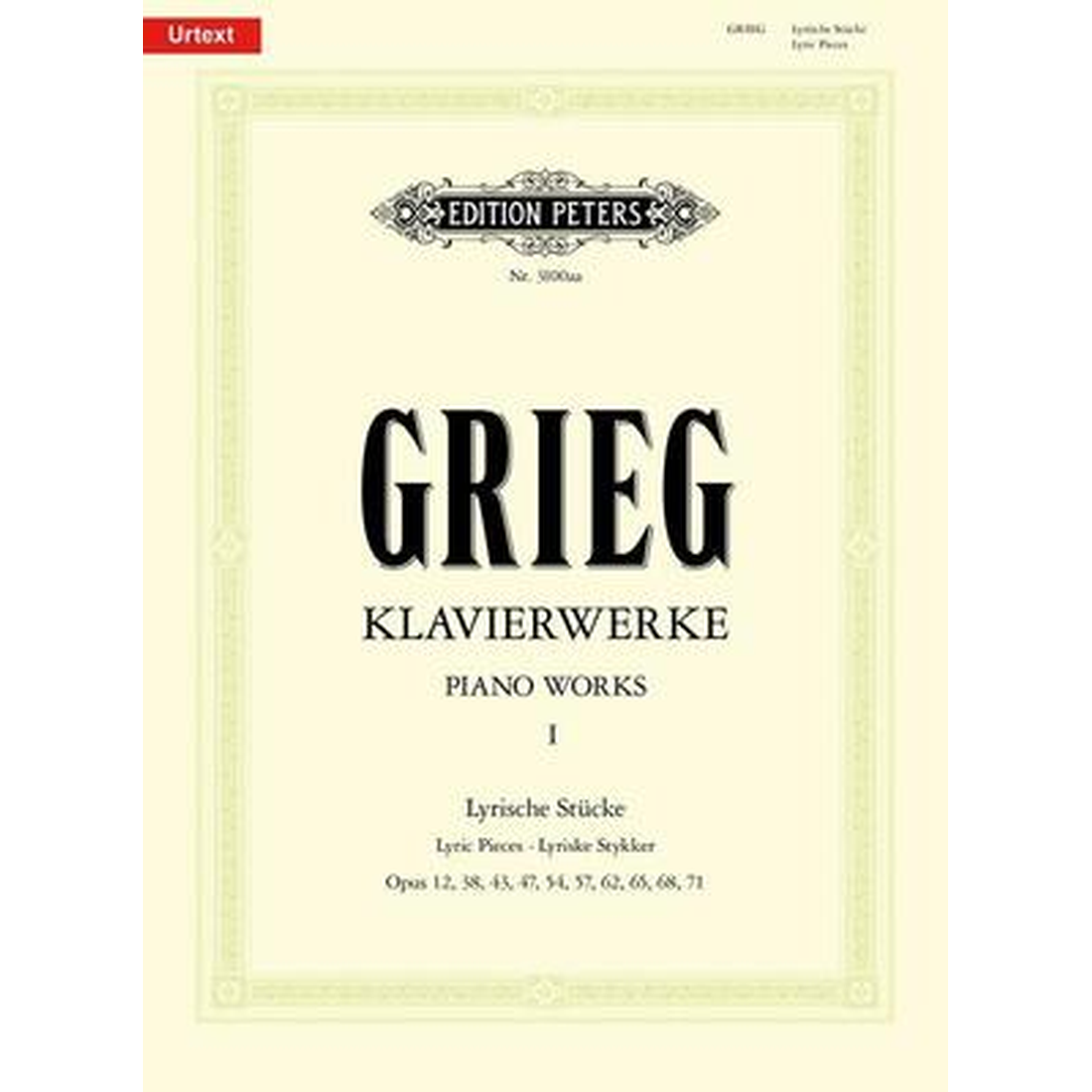 Piano Works Vol. 1 Complete Lyric Pieces