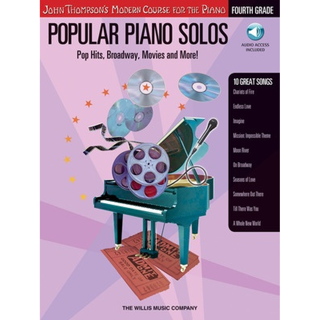 Popular Piano Solos - Grade 4 - Book/CD Pack