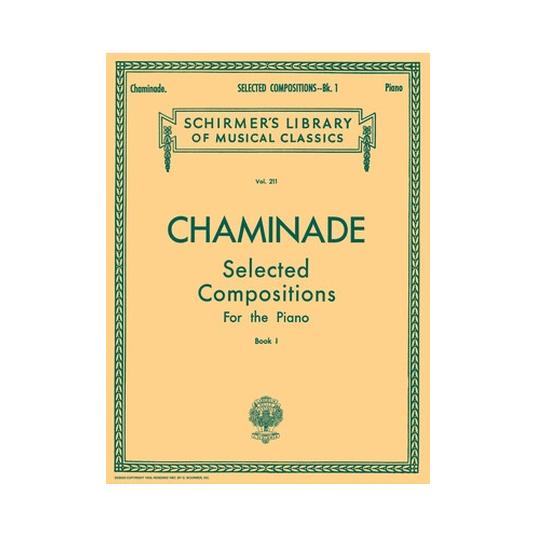 Chaminade - Selected Compositions Book 1