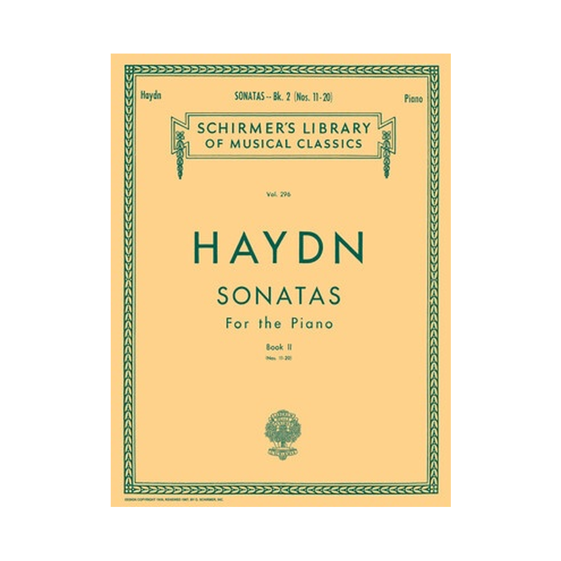 Haydn - Sonatas Book 2 Nos. 11-20