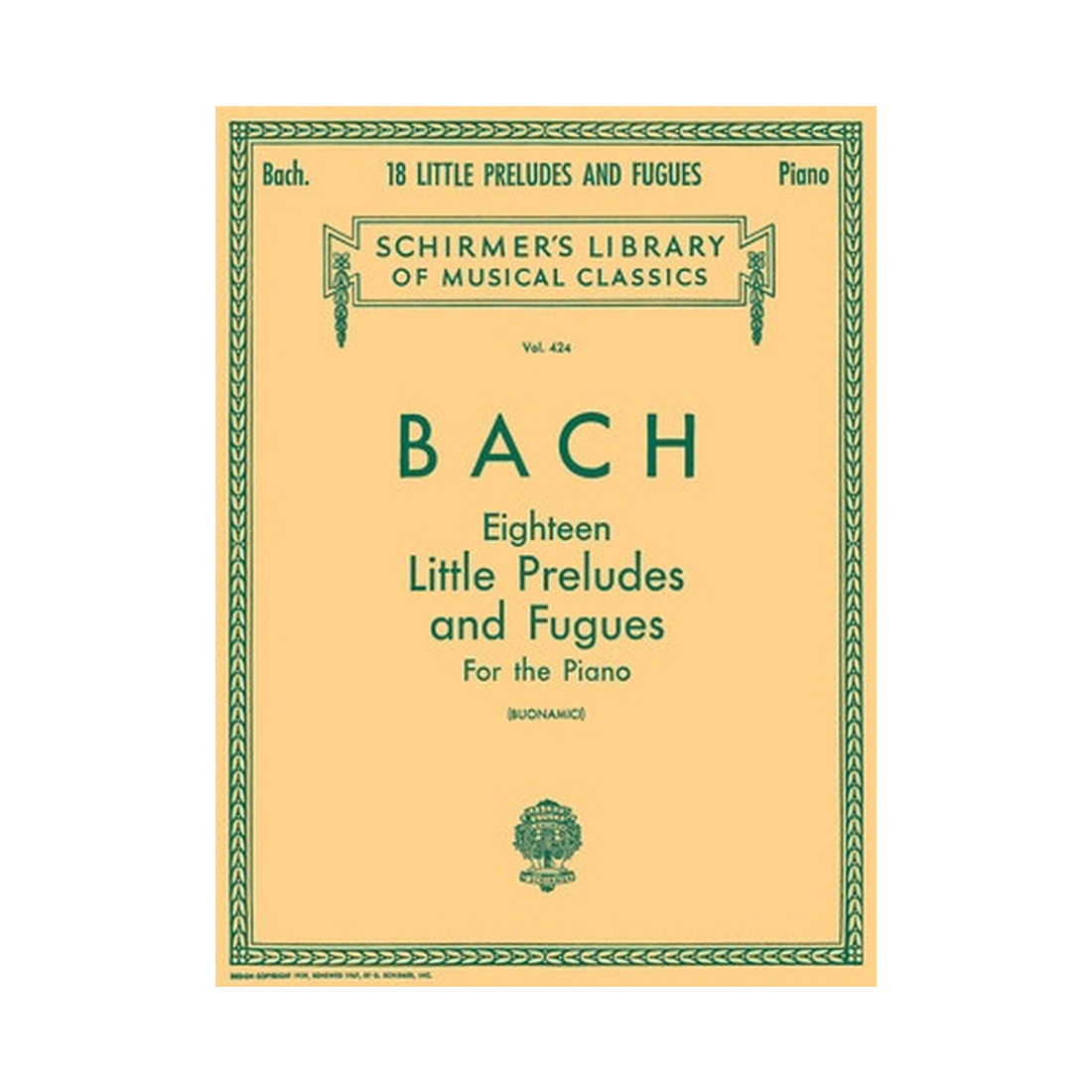 Bach - 18 Little Preludes and Fugues