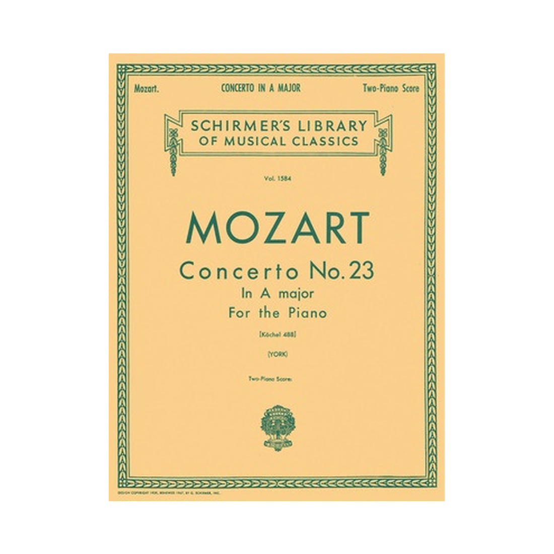 Concerto No. 23 in A major, K 488