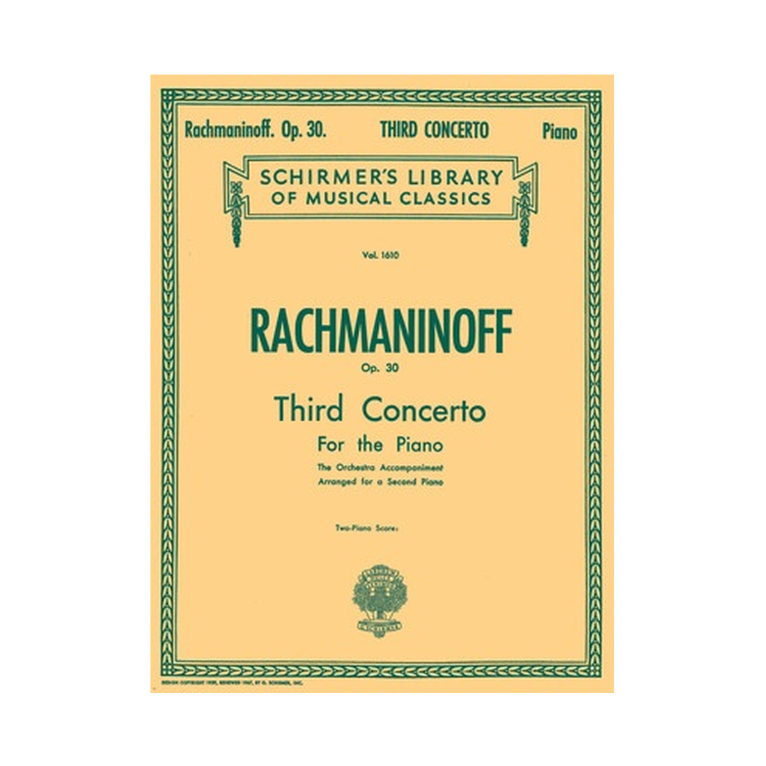 Concerto No. 3 in D Minor, Op. 30