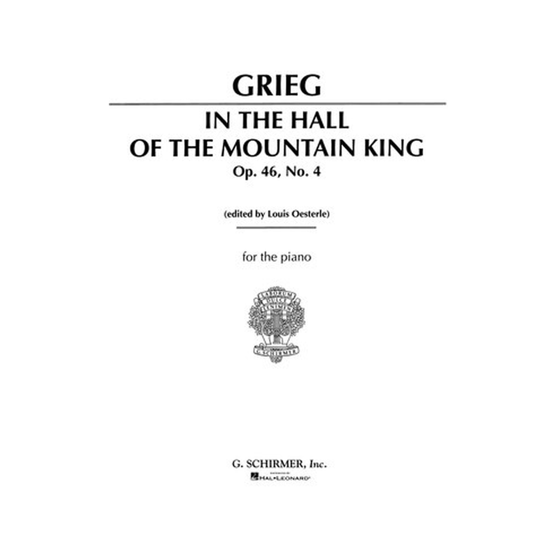 In the Hall of the Mountain King