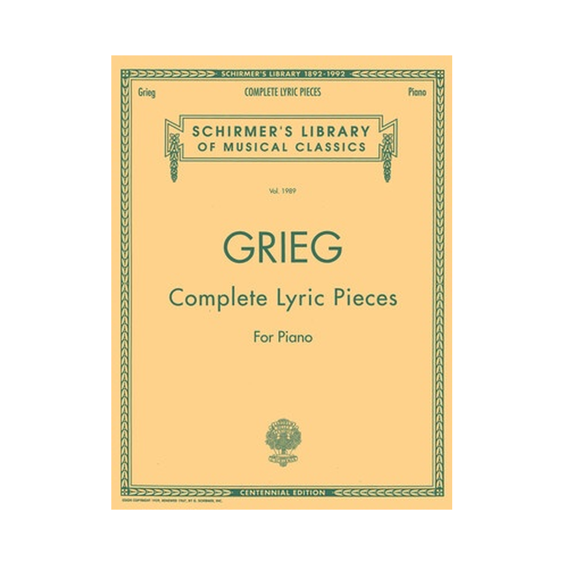 Complete Lyric Pieces (Centennial Edition)