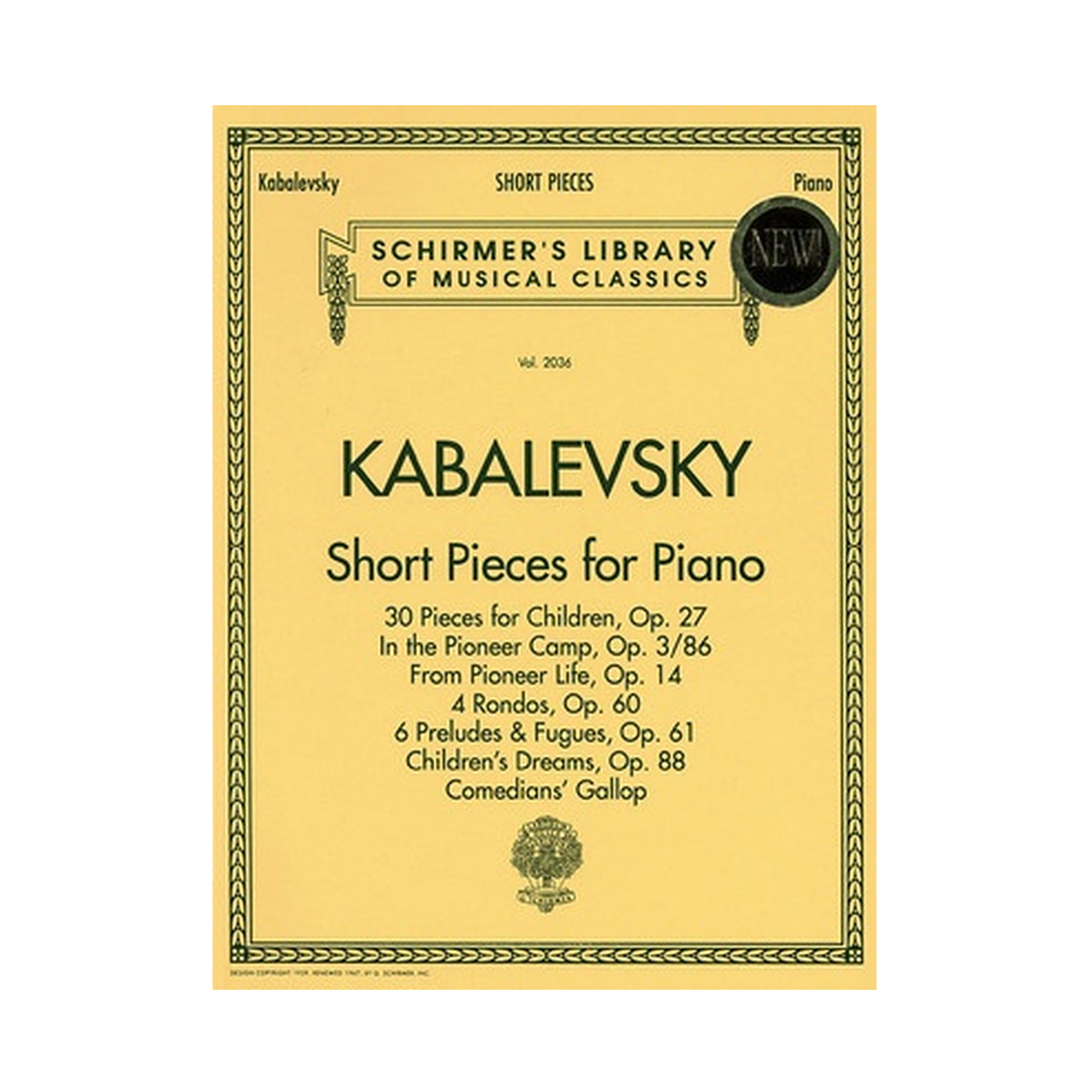 Kabalevsky - Short Pieces for Piano