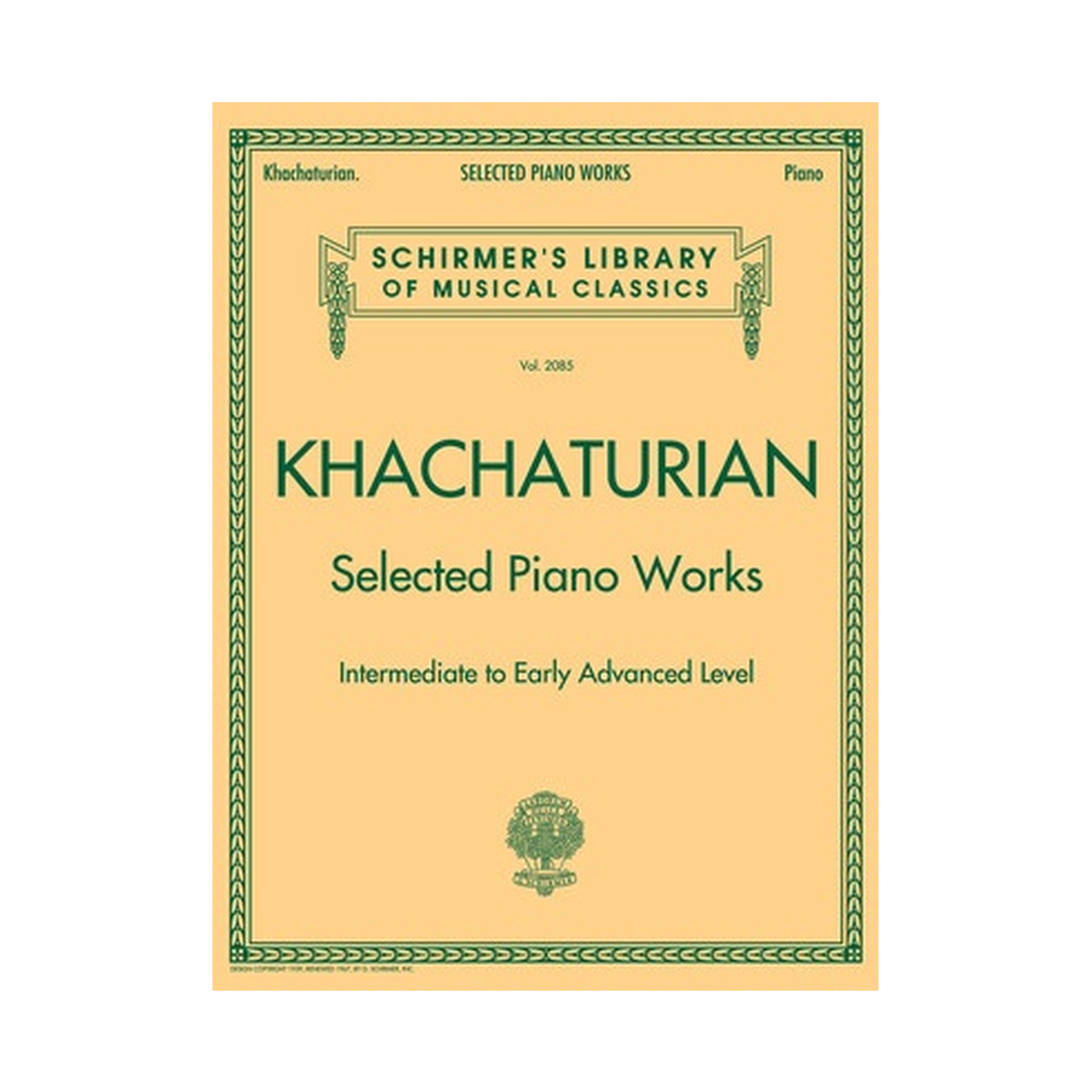 Khachaturian - Selected Piano Works