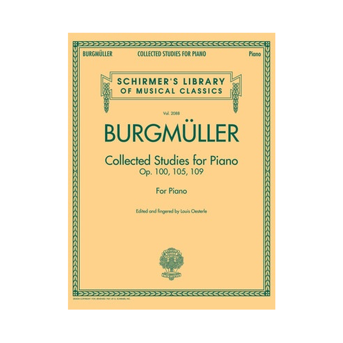 Burgmuller - Collected Studies for Piano