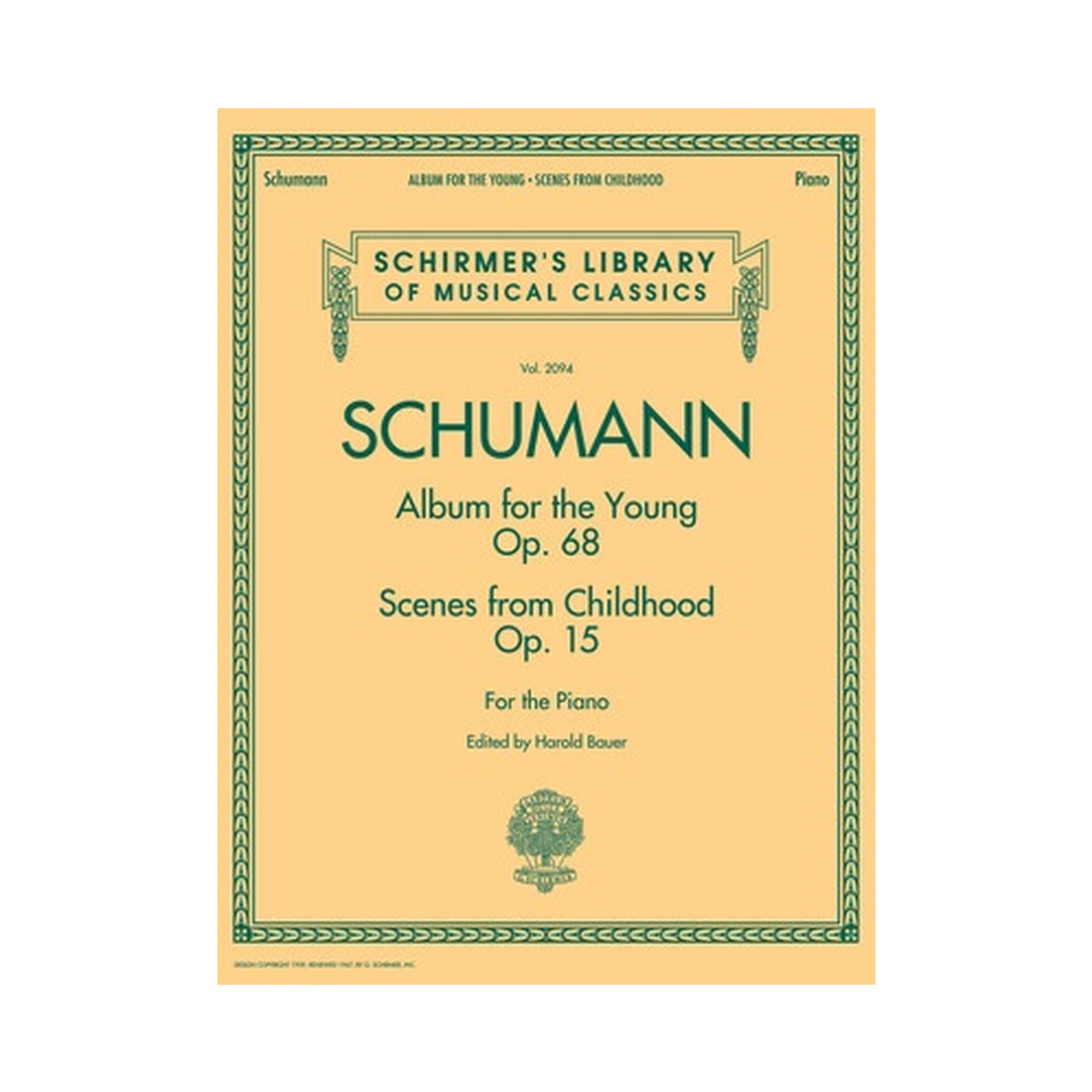 Album for the Young Op. 68, Scenes from Childhood Op. 15