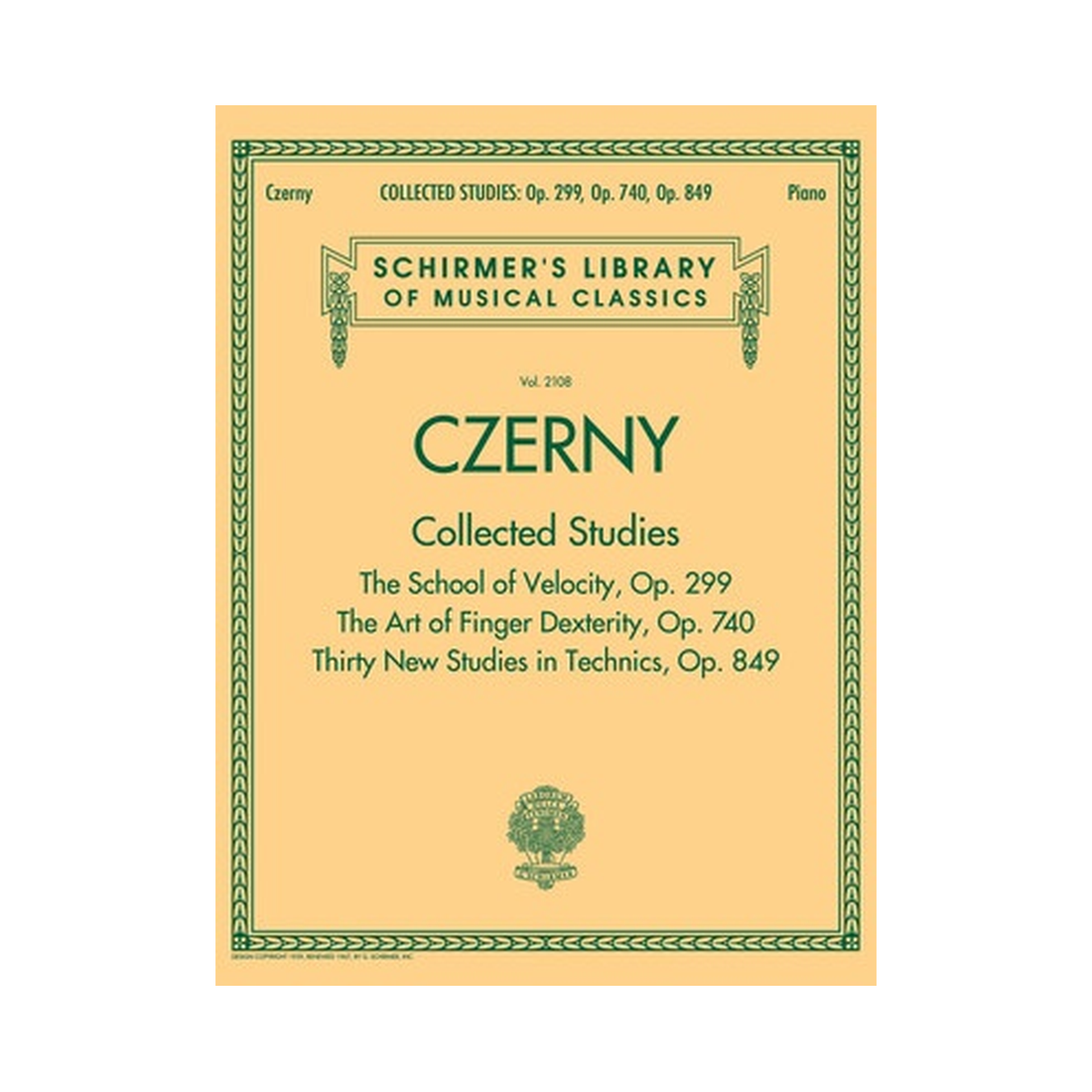 Collected Studies Op. 299, Op. 740, Op. 849