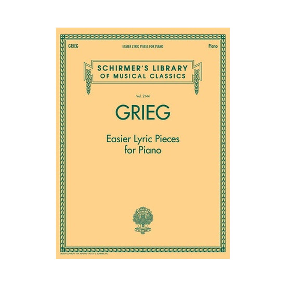 Grieg - Easier Lyric Pieces for Piano