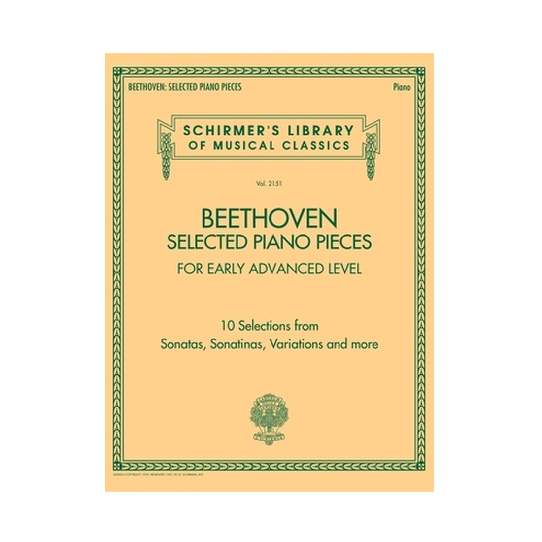 Beethoven - Selected Piano Pieces