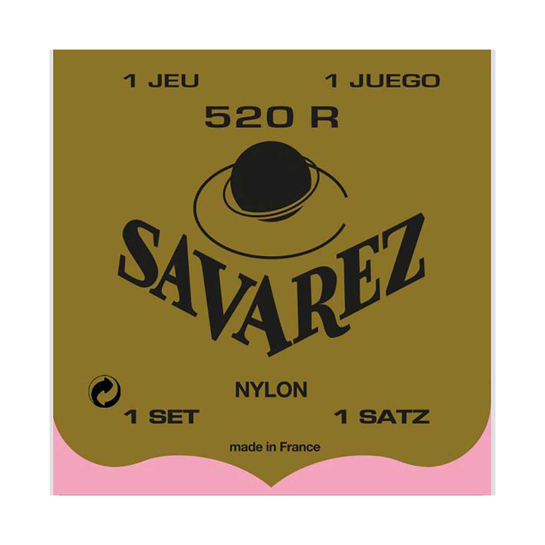Savarez 520R High Tension Classical Guitar Strings