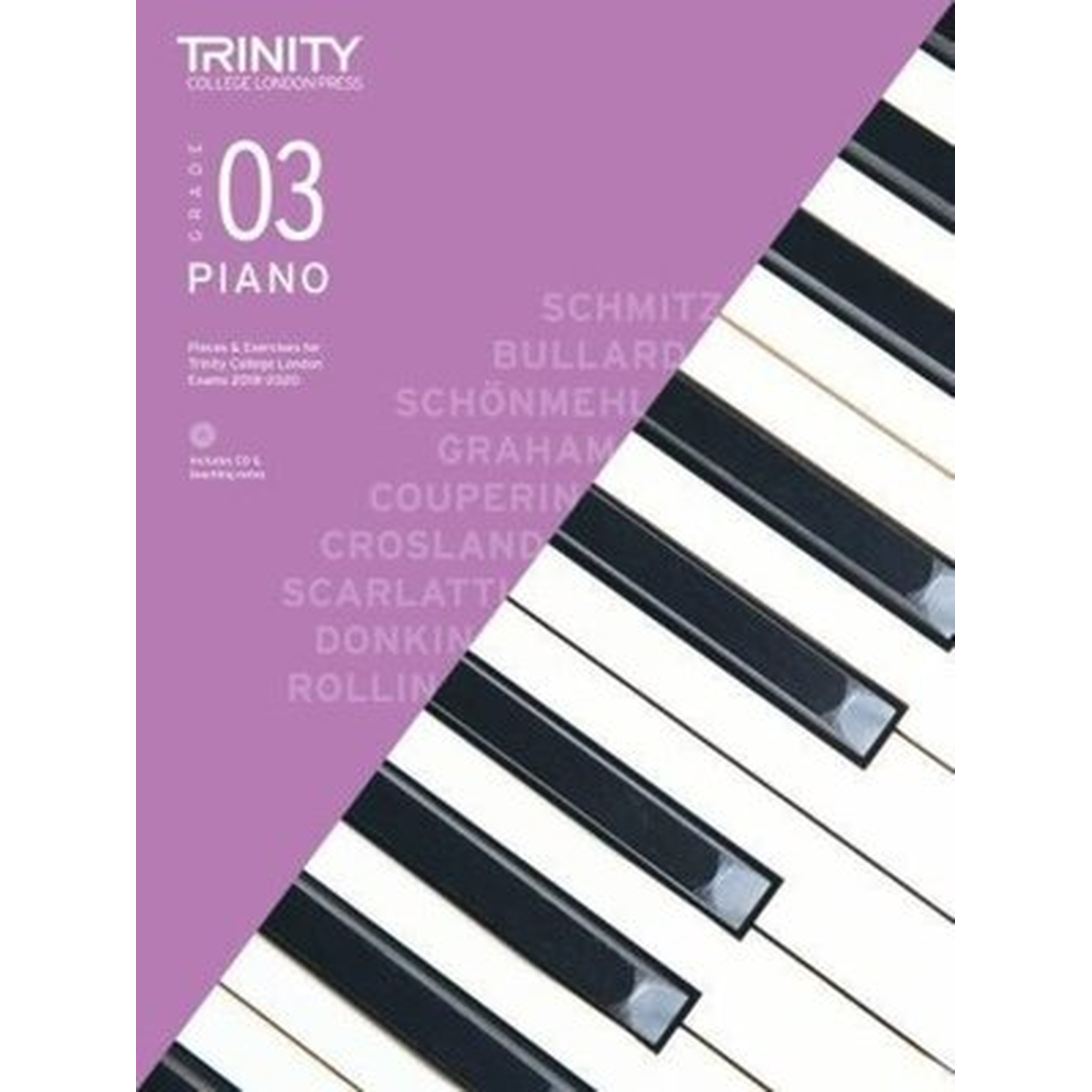 Piano Pieces & Exercises - Grade 3 with CD