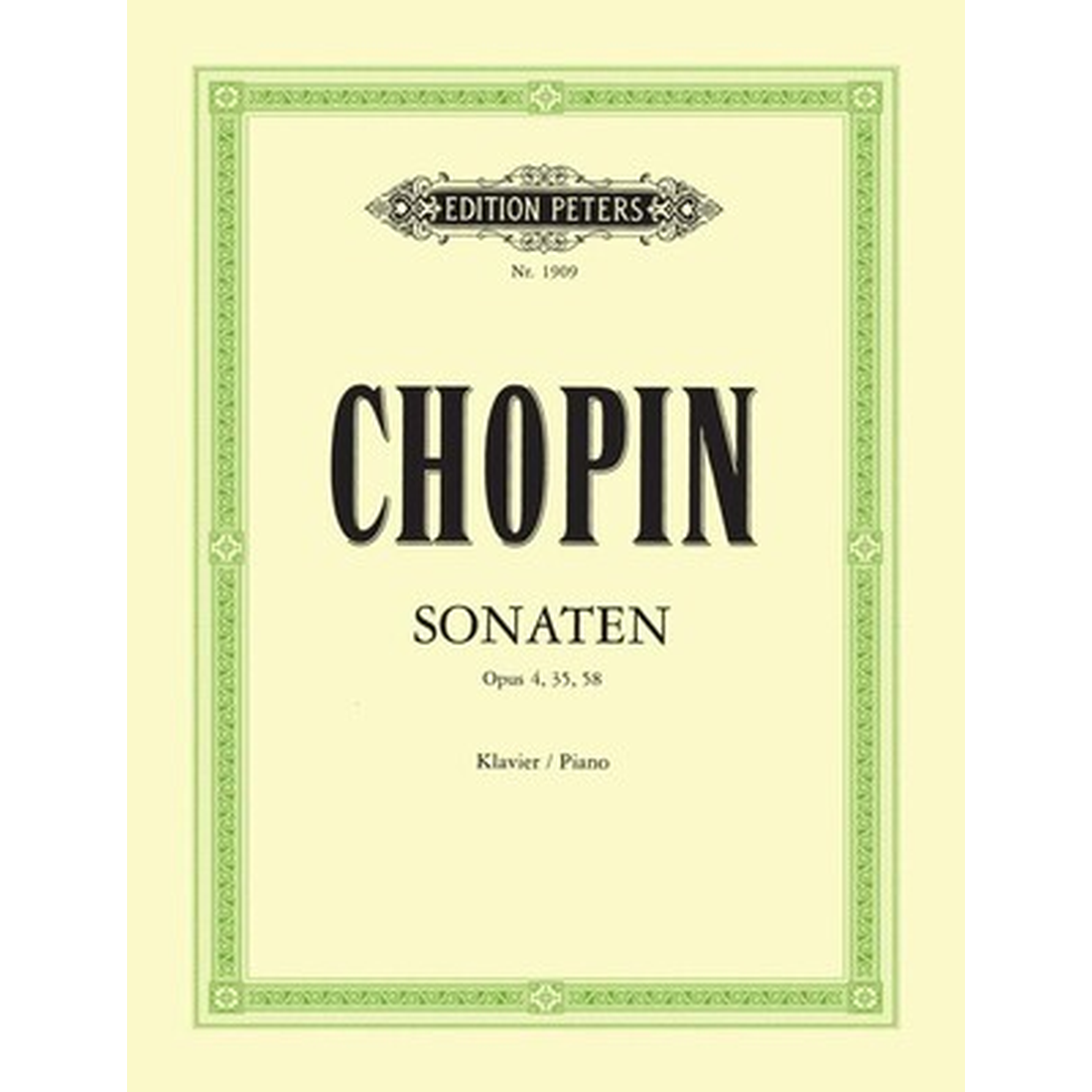 Sonatas Op. 4, 35, 58