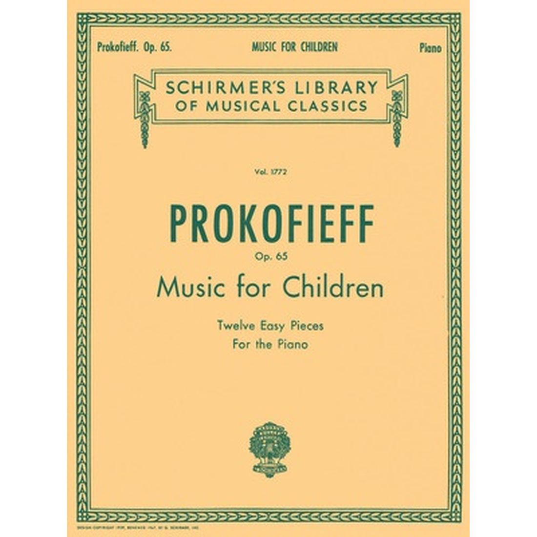 Prokofieff - Music for Children Op. 65