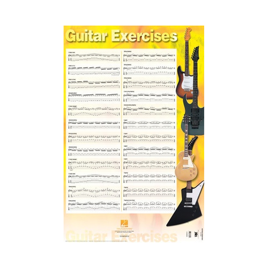 Guitar Exercises Poster