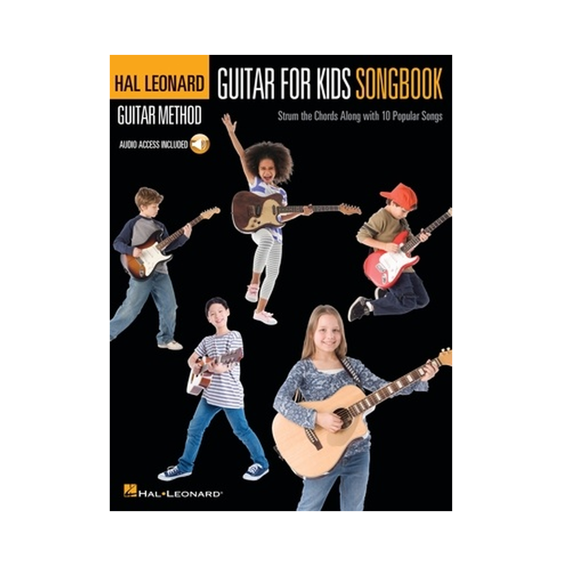 Hal Leonard Guitar Method Guitar for Kids Songbook and Online Audio