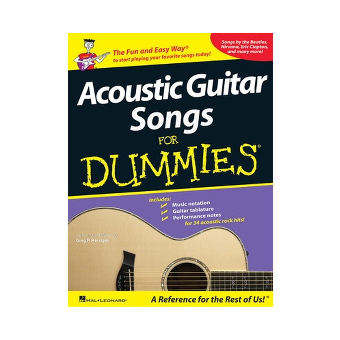 Acoustic Guitar Songs for Dummies