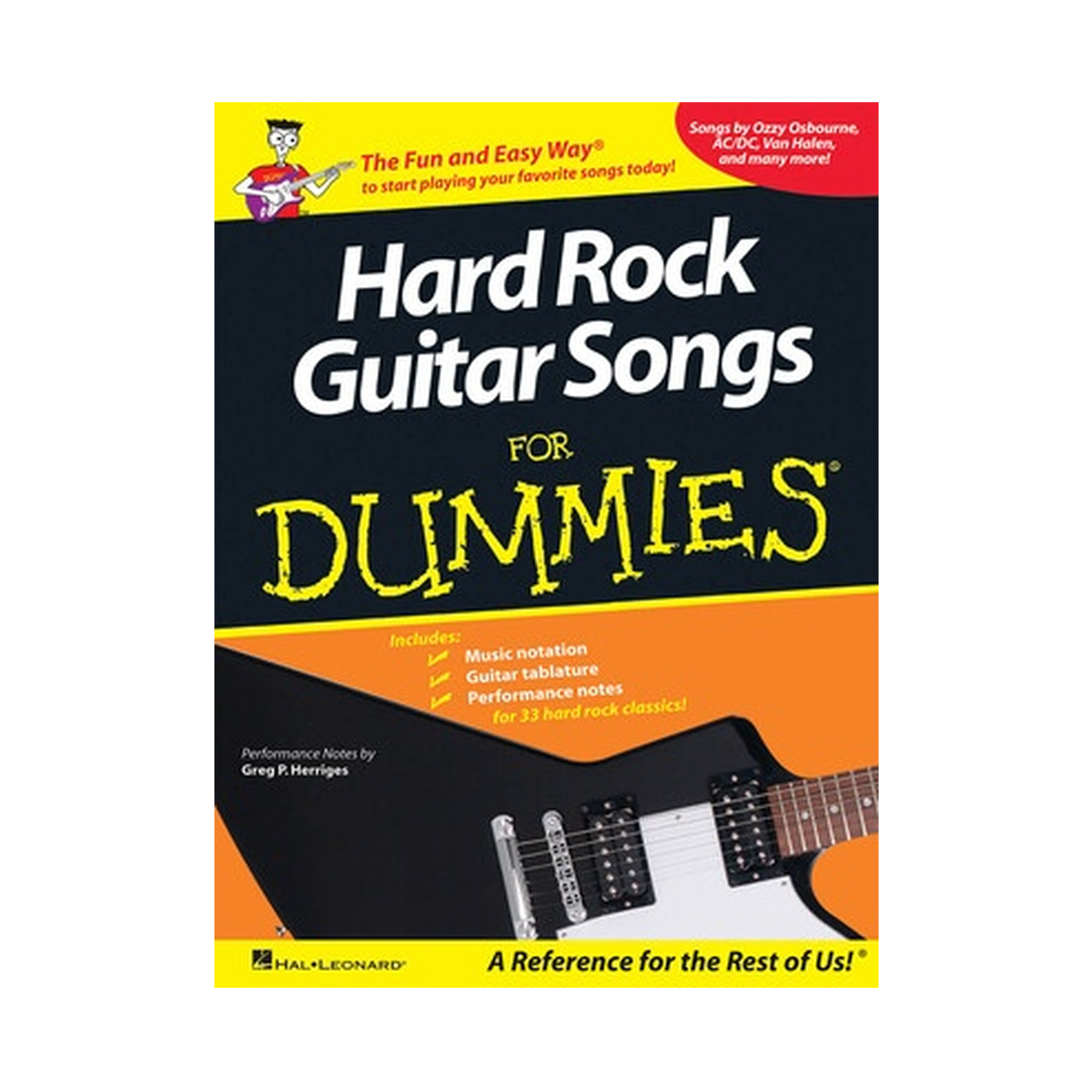 Hard Rock Guitar Songs for DummiesÂ®