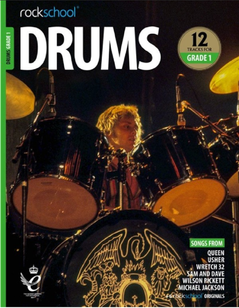 Rockschool Drums Grade 1 2018-2024 Book