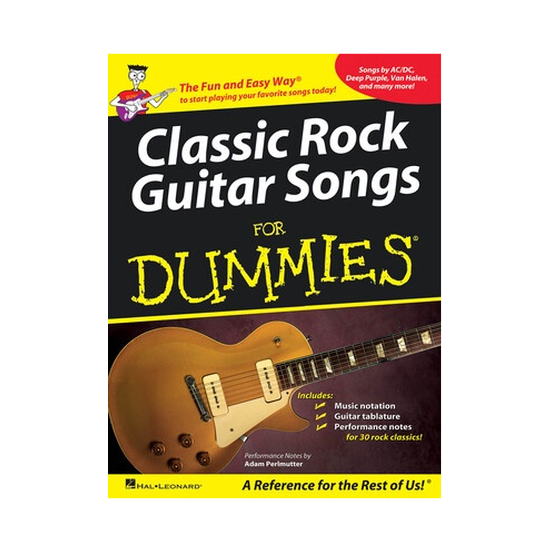 Classic Rock Guitar Songs for Dummies