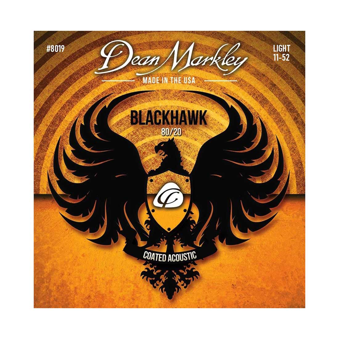 Dean Markley Blackhawk Coated Acoustic 80/20 Light Strings 11-52