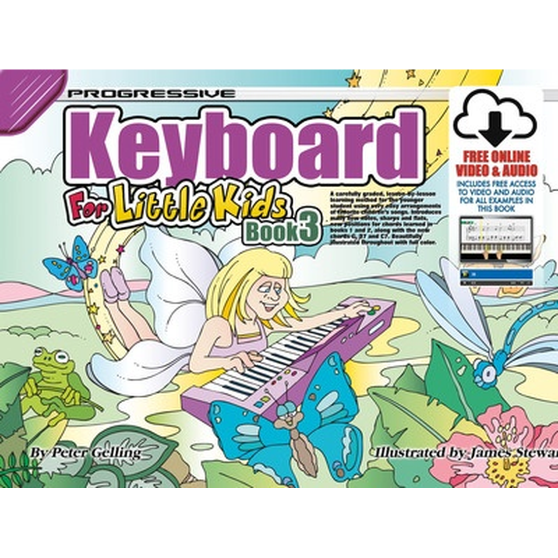 Progressive Keyboard for Little Kids Book 3