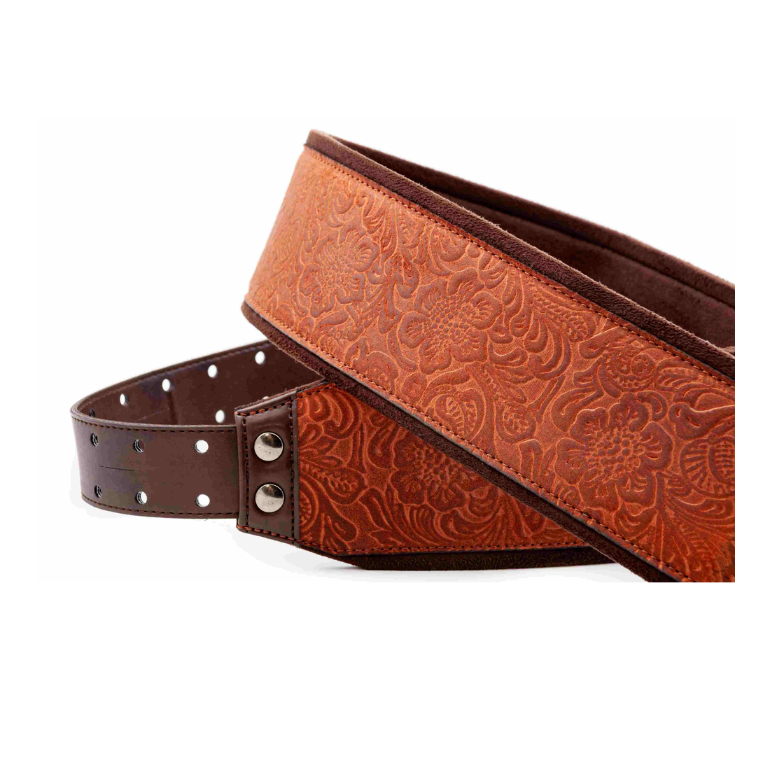 Right On Straps GROOVE Sandokan-80 Light brown Guitar Strap