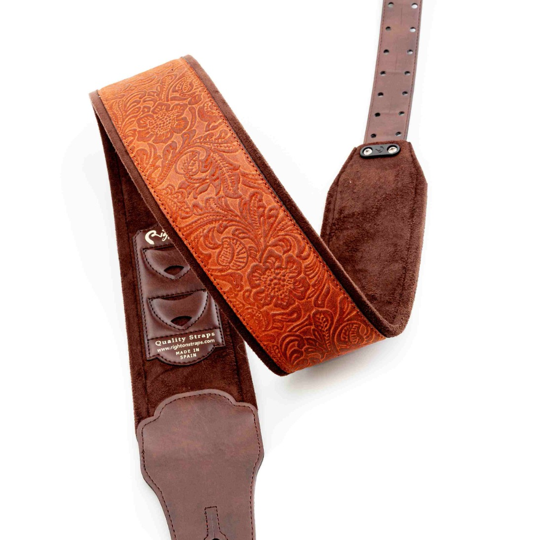 Right On Straps GROOVE Sandokan-80 Light brown Guitar Strap