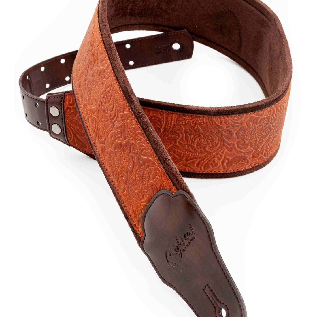 Right On Straps GROOVE Sandokan-80 Light brown Guitar Strap
