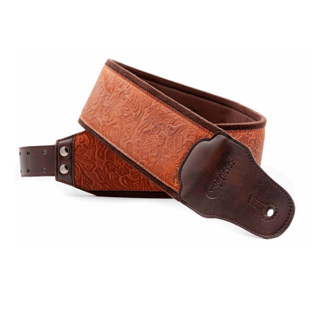 Right On Straps GROOVE Sandokan-80 Light brown Guitar Strap