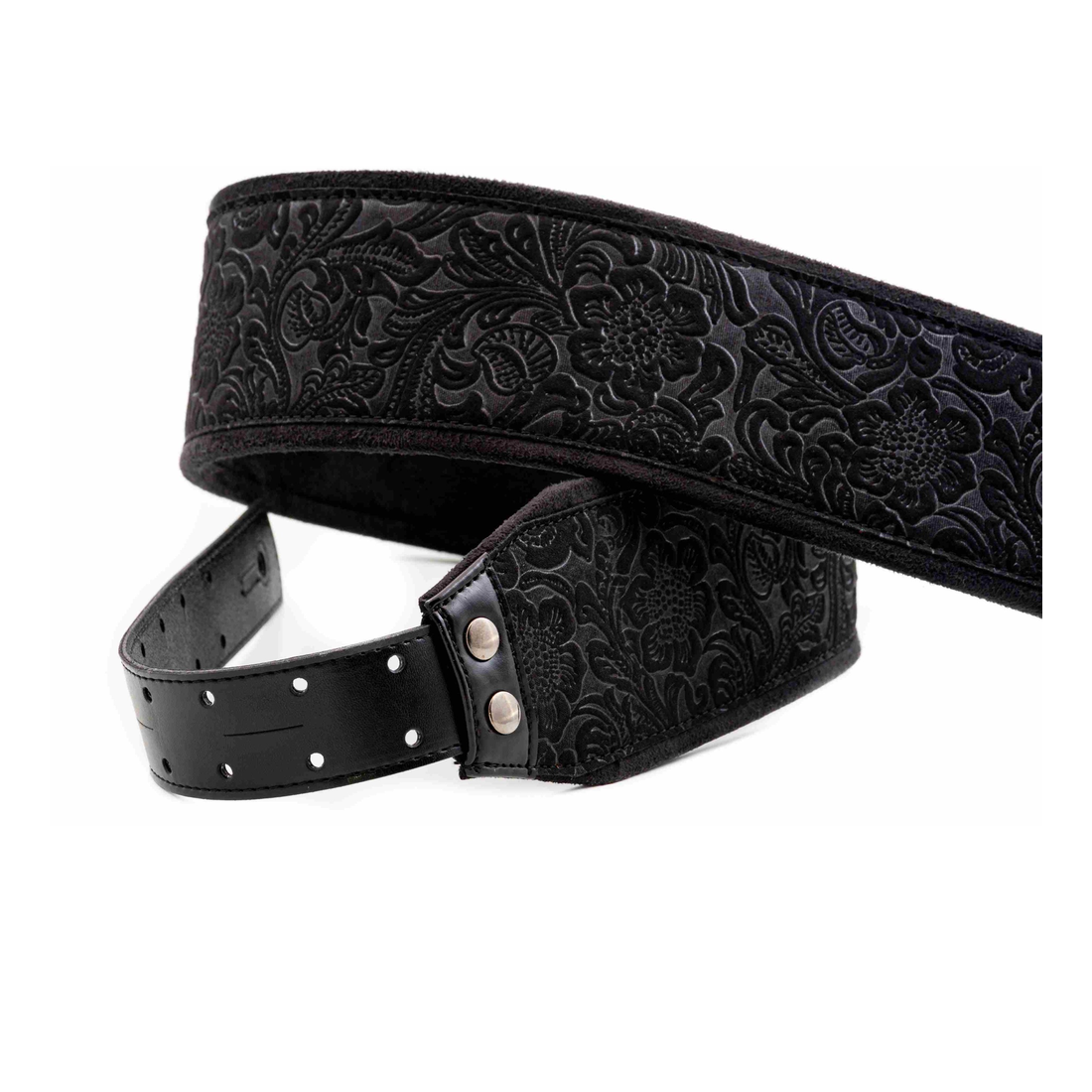 Right On Straps GROOVE Sandokan 80 Black Guitar Strap