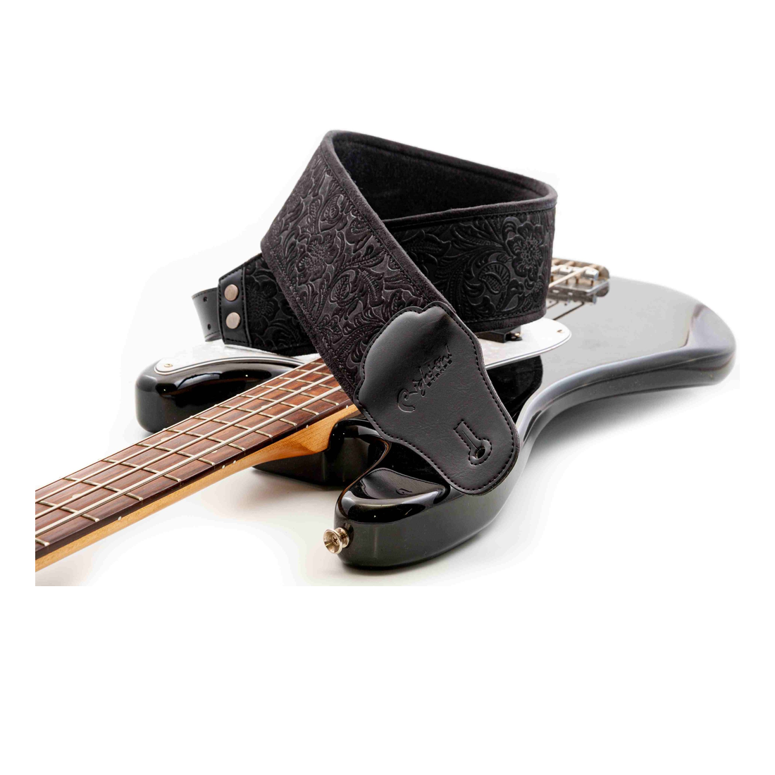 Right On Straps GROOVE Sandokan 80 Black Guitar Strap